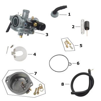 Jingke PZ19 Varaosat